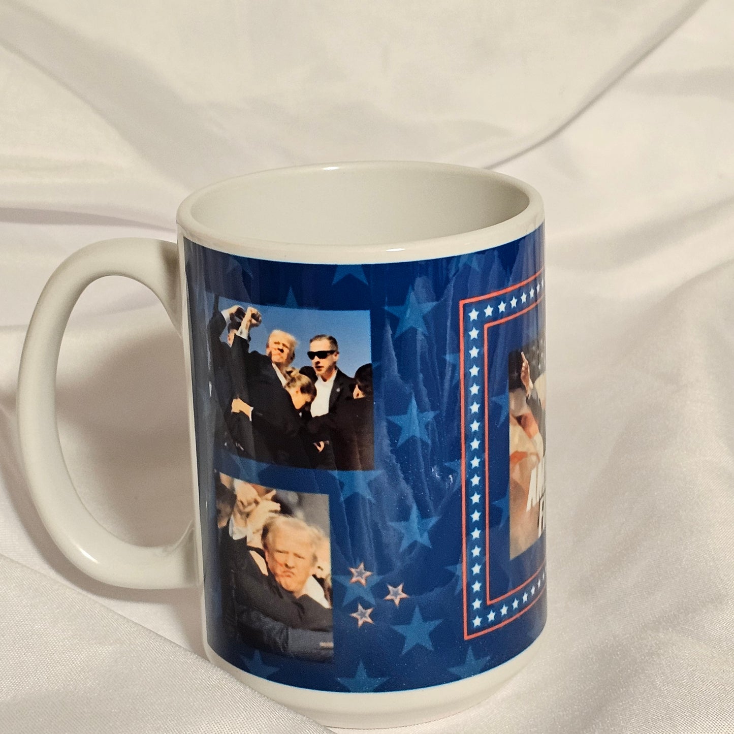 15oz Trump Coffee Mug – Patriotic Drinkware