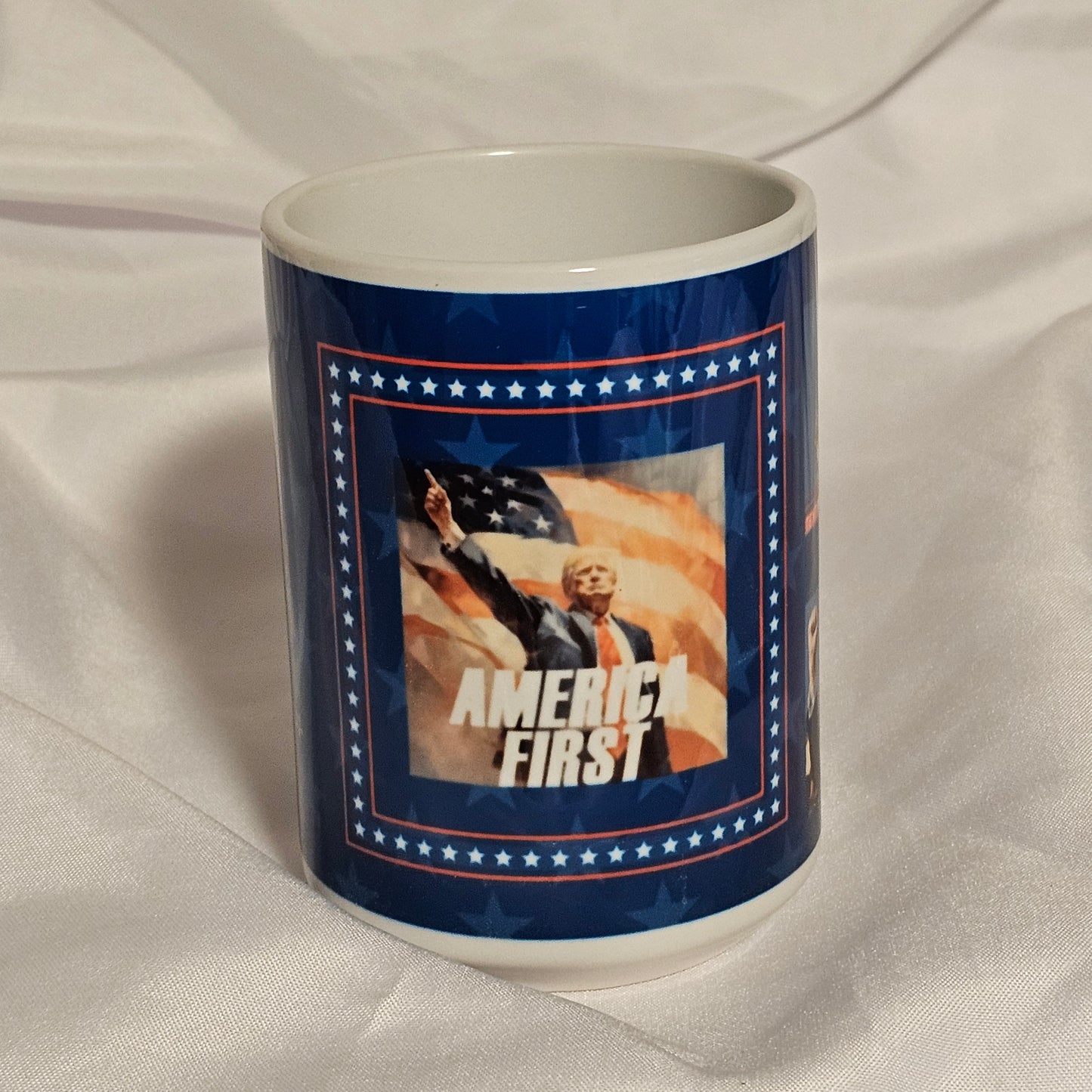 15oz Trump Coffee Mug – Patriotic Drinkware