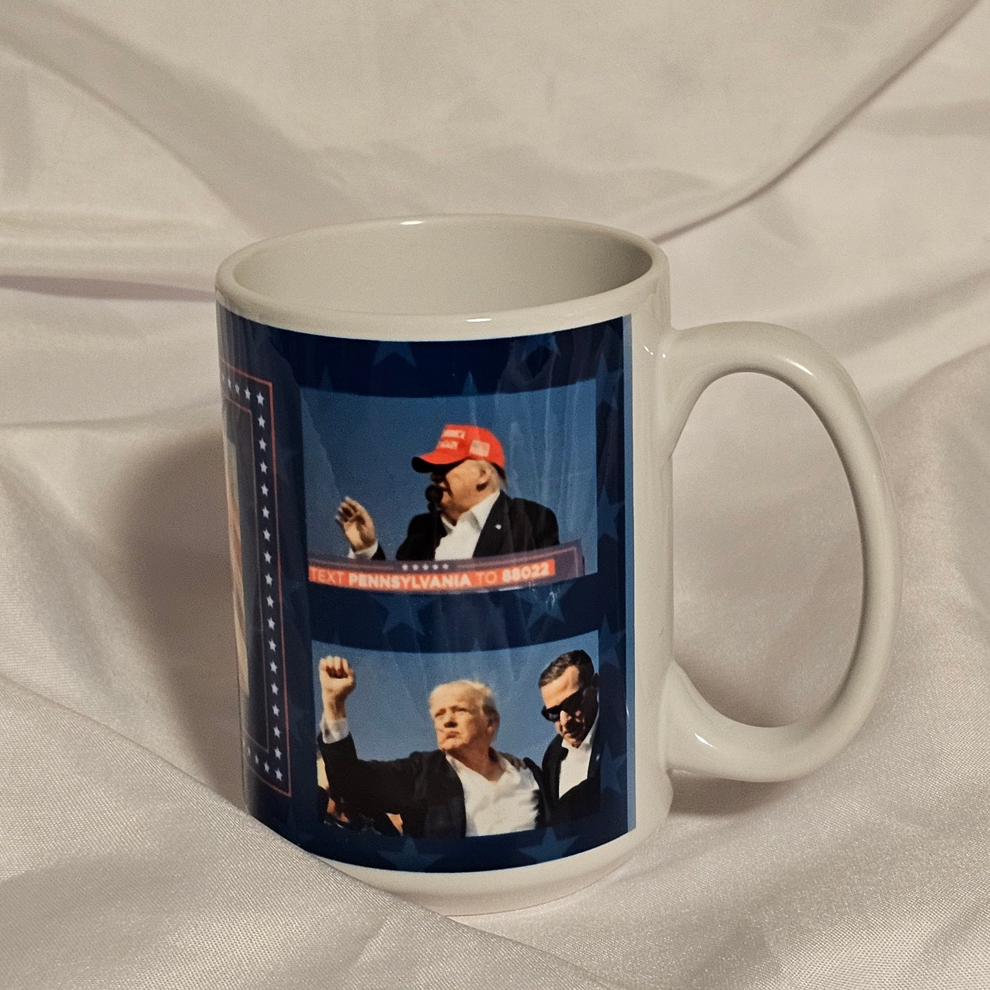 15oz Trump Coffee Mug – Patriotic Drinkware