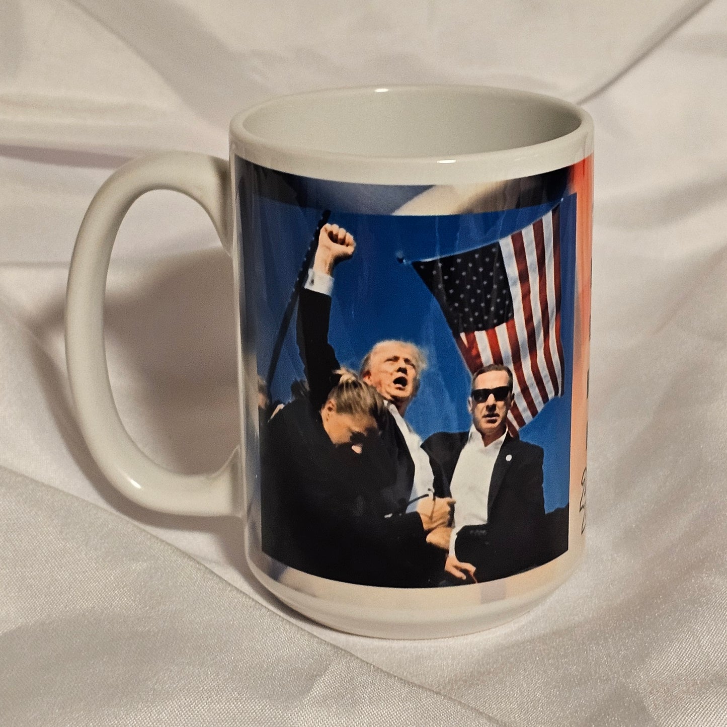 15oz Trump Coffee Mug – Patriotic Drinkware