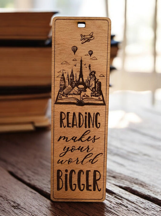 Wooden Bookmarks with Assorted Sayings