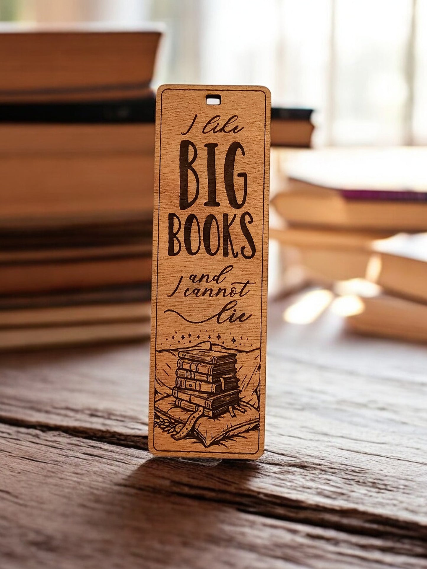 Wooden Bookmarks with Assorted Sayings