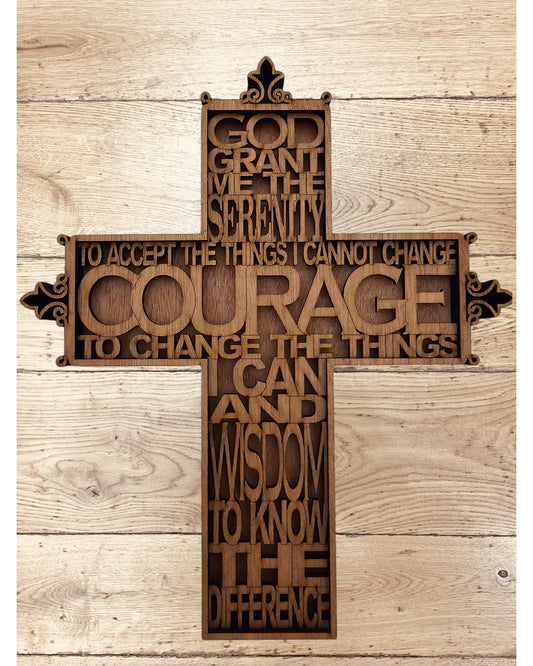 Handmade Wooden Cross – Unique Designs & Style for Any Space - Serenity Cross